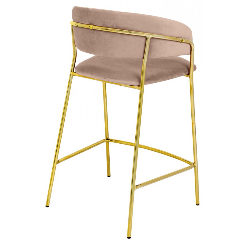 Krzesło barowe MARGO khaki