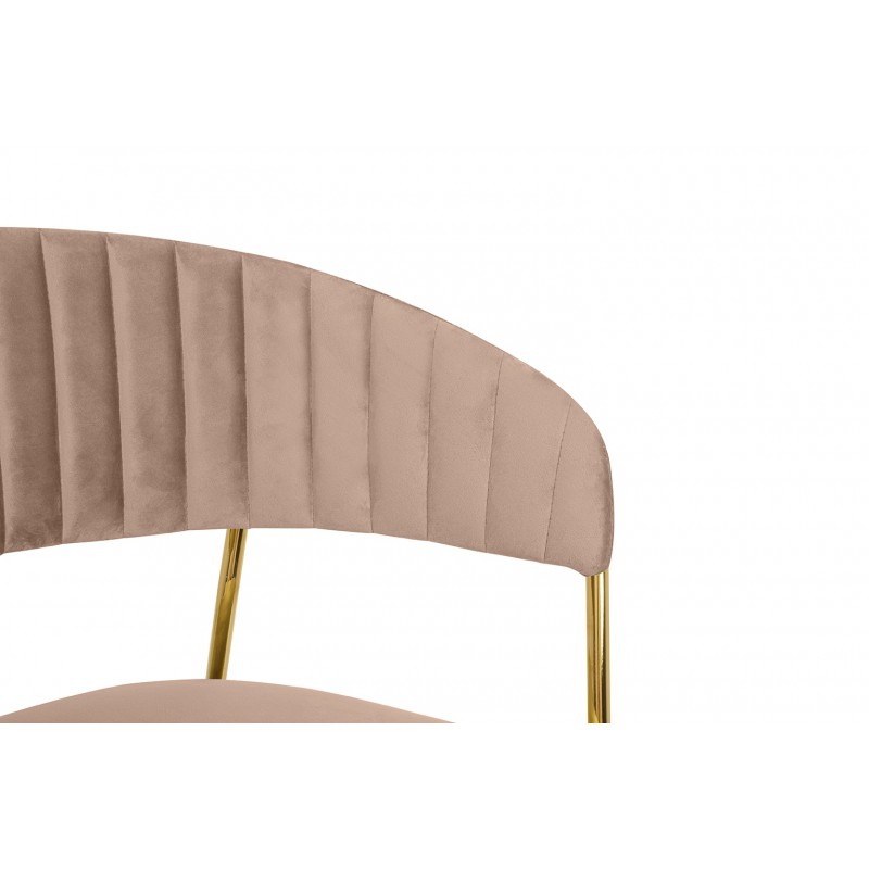 Krzesło barowe MARGO khaki