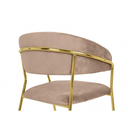 Krzesło barowe MARGO khaki