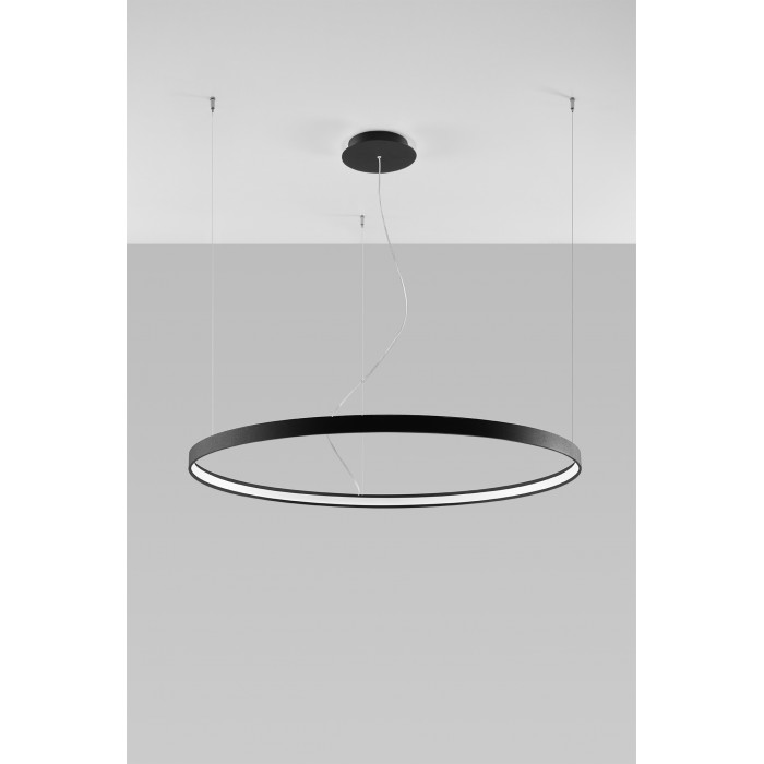 Żyrandol RIO 110 czarny LED 3000K Thoro