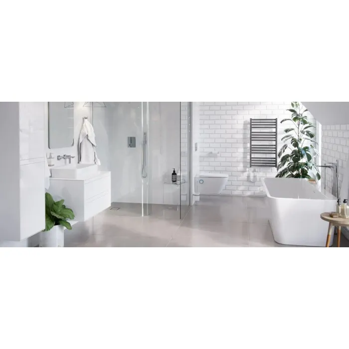 Excellent Horos Grzejnik Łazienkowy 96x50 Szary...