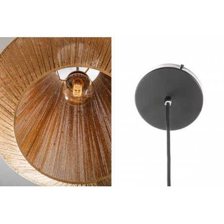 INVICTA lampa wisząca PURE NATURE II - papier, rattan