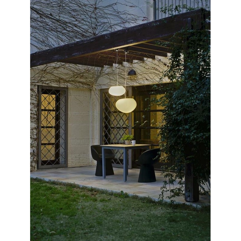 NEW GARDEN lampa wisząca PETRA 60 HANG biała