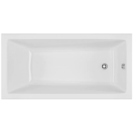 Excellent Wanna Wave Slim 150x70 Prostokątna Biała Do Zabudowy