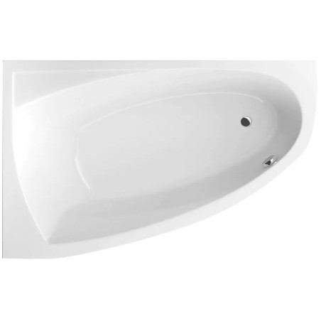 Excellent Wanna Aquaria Comfort LEWA 160X100 Narożna Biała Do Zabudowy