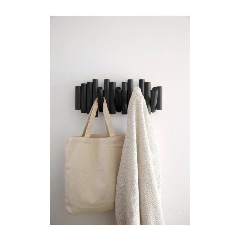 UMBRA wieszak na ubrania PICKET RAIL  czarny