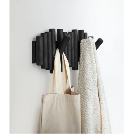 UMBRA wieszak na ubrania PICKET RAIL  czarny