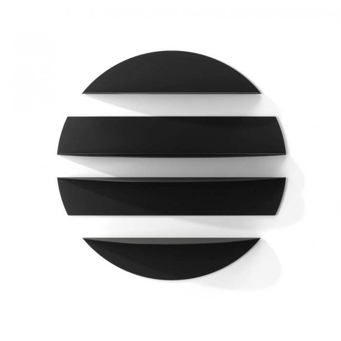 UMBRA półki ścienne SOLIS czarne