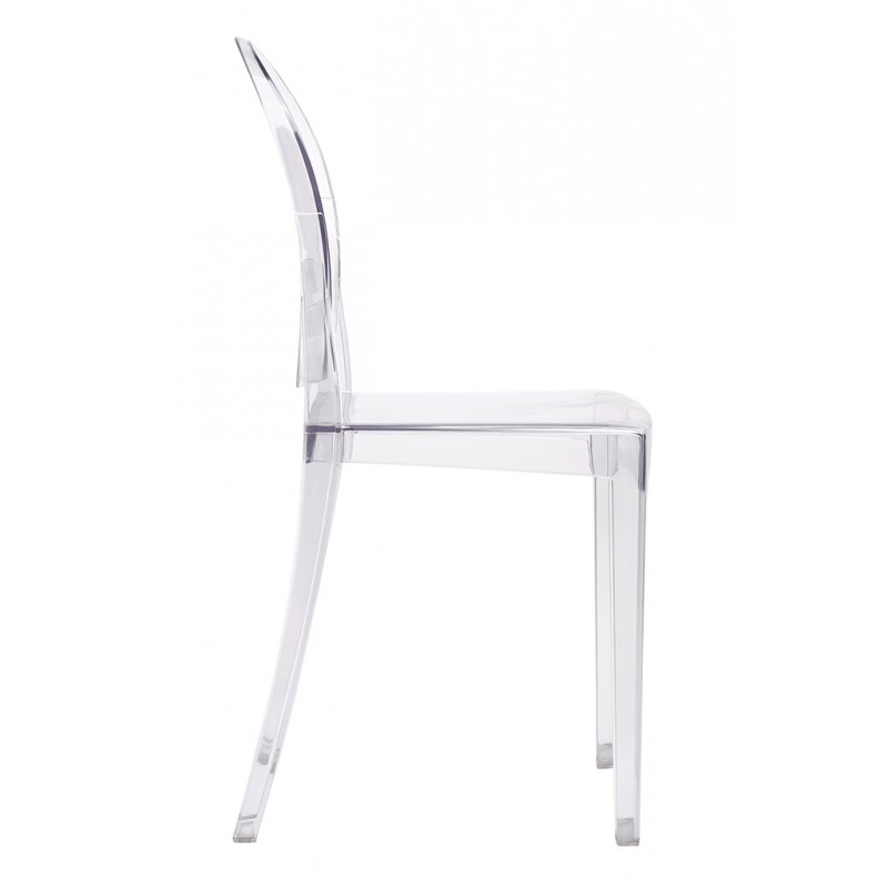 Krzesło VICTORIA transparentne - poliwęglan