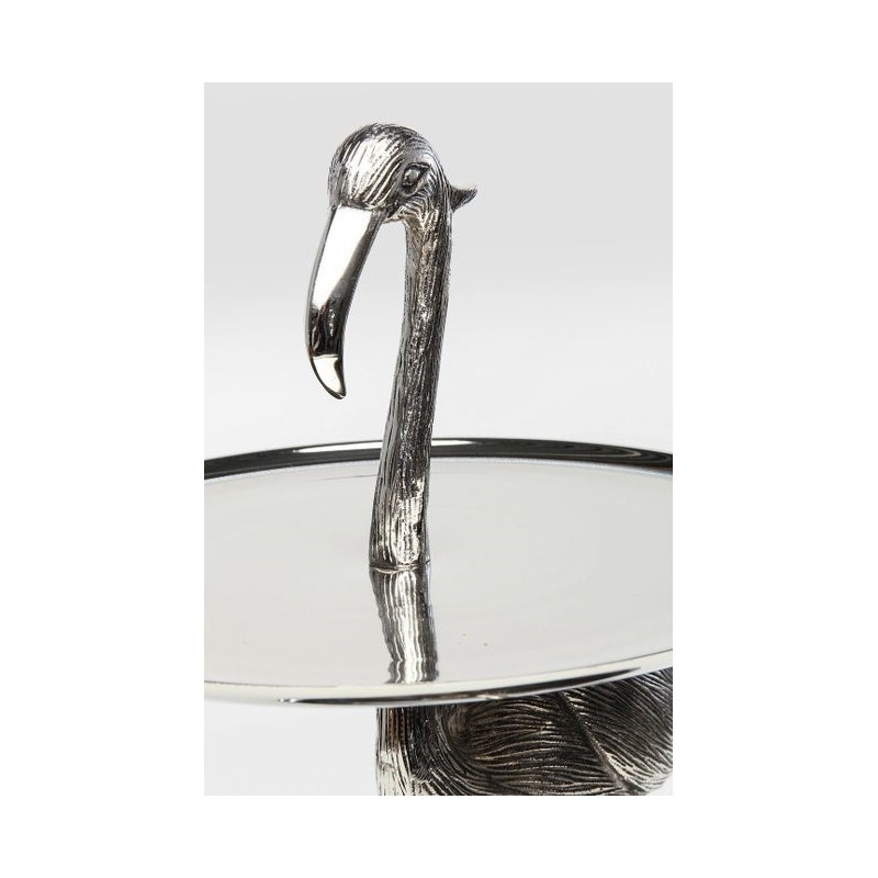 KARE patera / etażerka FLAMINGO srebrna