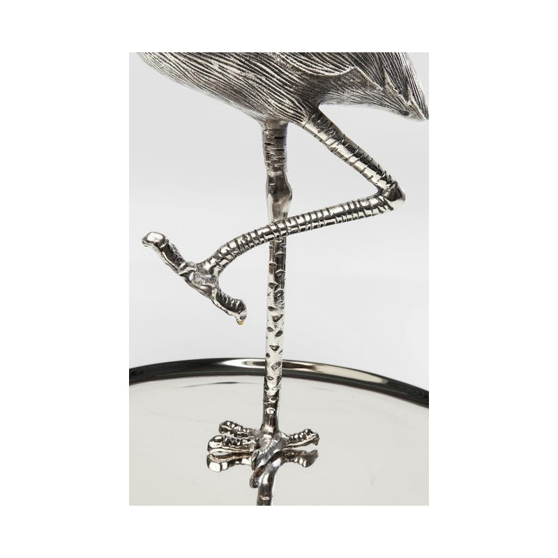 KARE patera / etażerka FLAMINGO srebrna