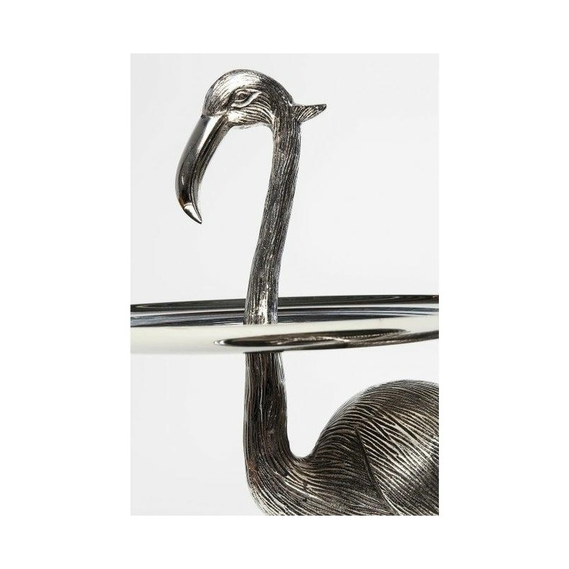 KARE patera / etażerka FLAMINGO srebrna