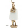 KARE lampa stołowa RABBIT złota / biała