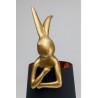KARE lampa stołowa RABBIT złota / czarna