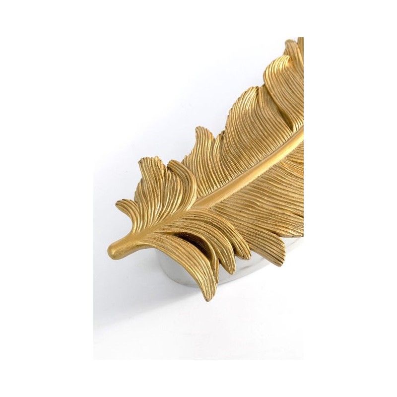 KARE pojeminik na biżuterię ZETA  biały / złoty