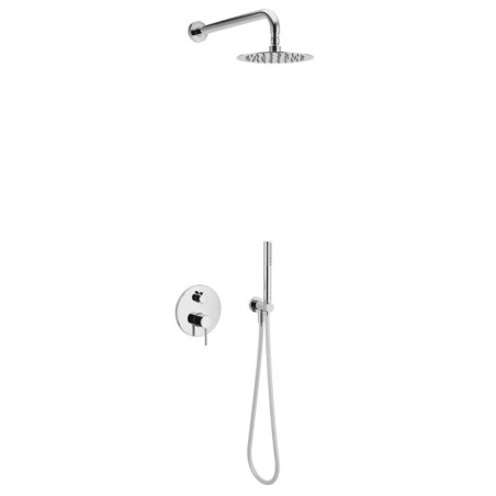 PI Zestaw prysznicowo-wannowy podtynkowy, 2 funkcje, chrom, Excellent