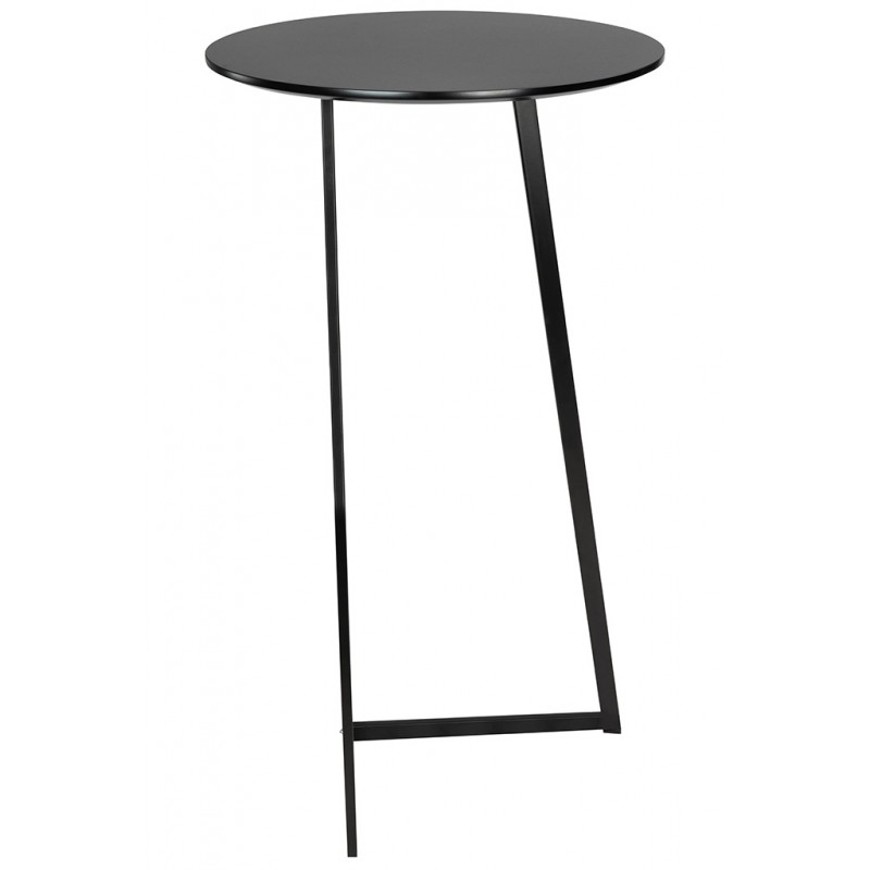 Stolik ALLEN 60 czarny - MDF, metal