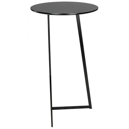 Stolik ALLEN 60 czarny - MDF, metal