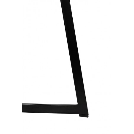 Stolik ALLEN 60 czarny - MDF, metal