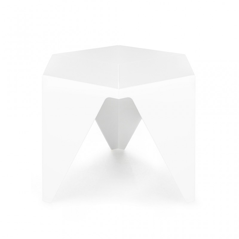 Stolik CLOVE biały - polipropylen