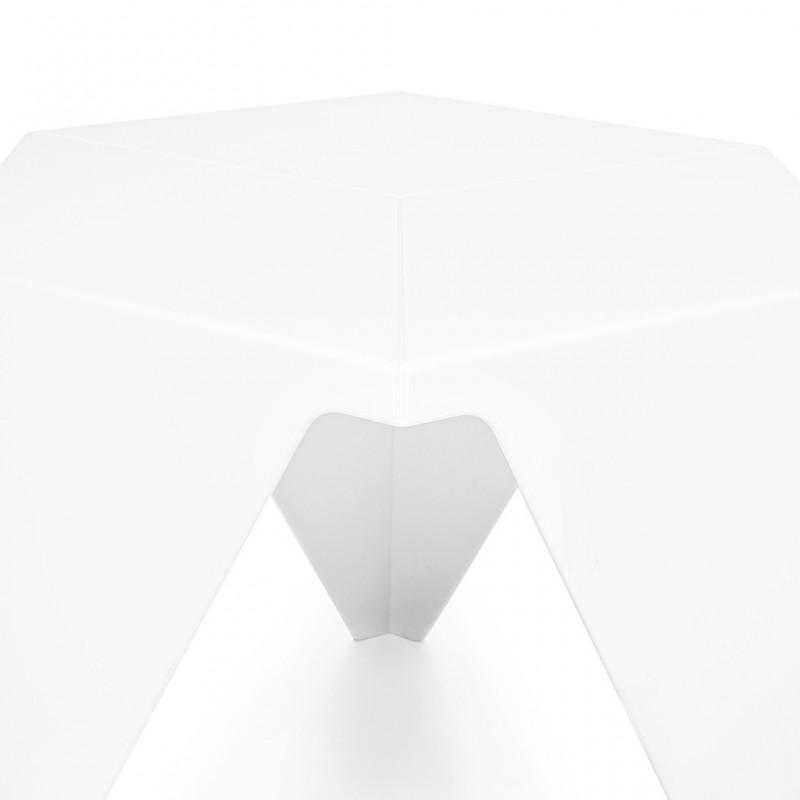 Stolik CLOVE biały - polipropylen