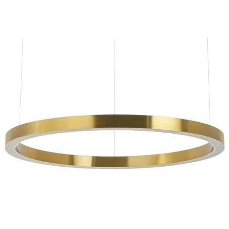 Lampa wisząca RING 100 złota - LED, stal