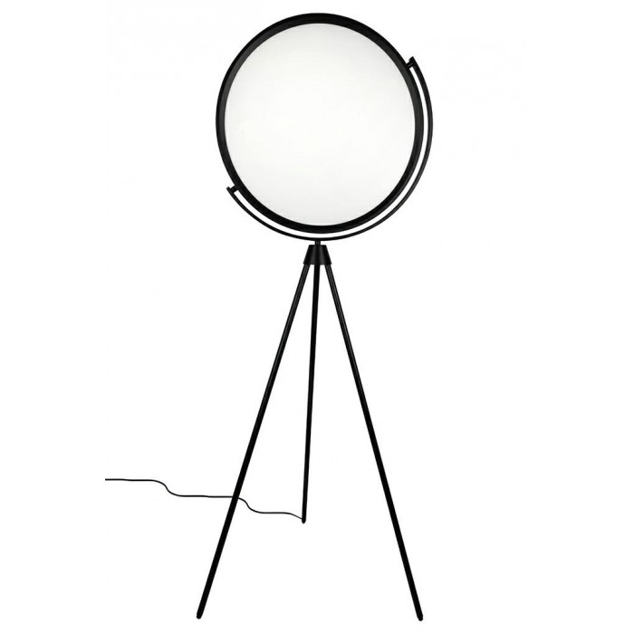 Lampa podłogowa MOON FLOOR - metal, akryl