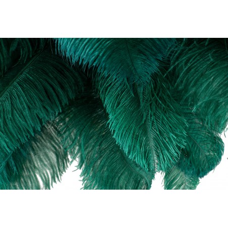 Lampa podłogowa TIFFANY złota / zielona