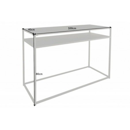 INVICTA konsola DURE STELL 100cm czarna