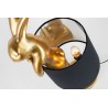 KARE lampa stołowa RABBIT złota / czarna