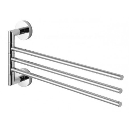 Stella Classic Wieszak na ręcznik / trójramienny ruchomy chrom