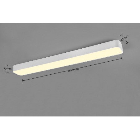 RL Lampa natynkowa LED ASTERION R62451931 biały
