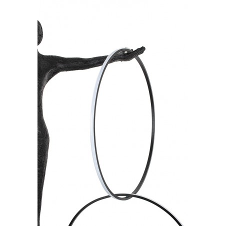 Lampa podłogowa HUMAN CIRCULO włókno szklane