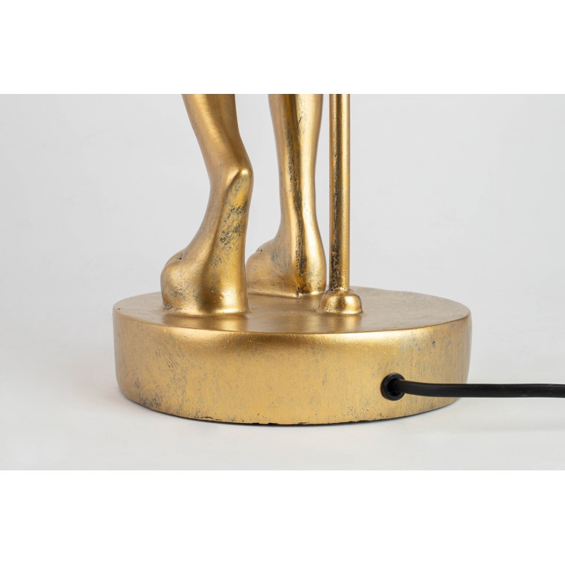 KARE lampa stołowa RABBIT złota / biała