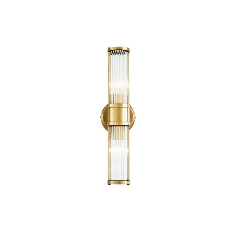 Lampa ścienna PILAR TWIN złota