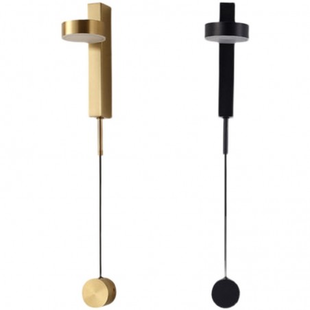 Lampa ścienna CLARID GOLD złota