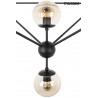 MOOSEE lampa wisząca ASTRIFERO 15 czarna / bursztynowa
