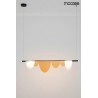 MOOSEE lampa wisząca LAVA czarna / bursztynowa