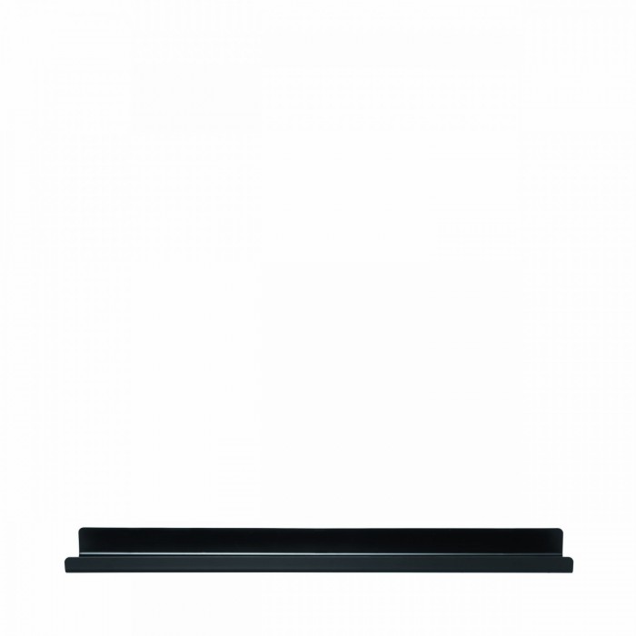 Blomus Półka ścianna 71 x 11 cm, czarna MODO