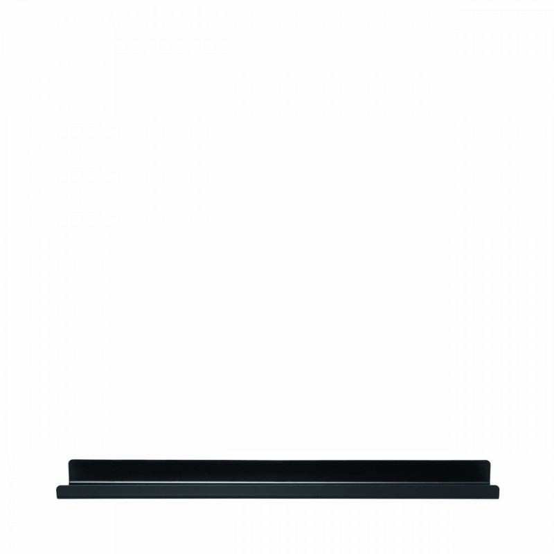 Blomus Półka ścianna 71 x 11 cm, czarna MODO