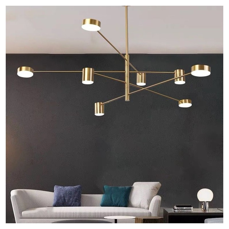 MOOSEE lampa wisząca PIAZETTA złota