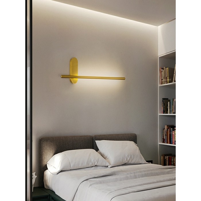 MOOSEE lampa ścienna TOBIA złota