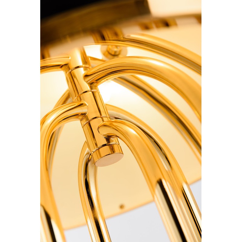 MOOSEE lampa stołowa BOTTEGA złota / biała