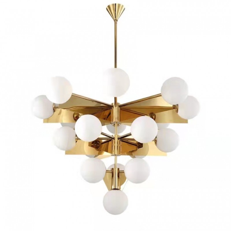 MOOSEE lampa wisząca SOLEI złota