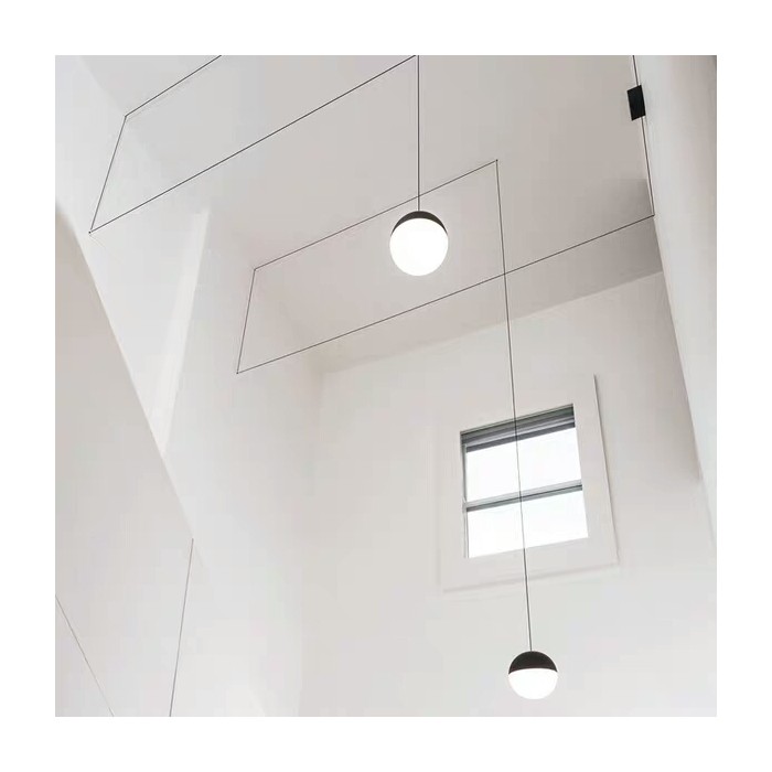 MOOSEE lampa ścienna BOWL DUO czarna