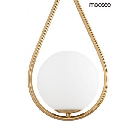 MOOSEE lampa ścienna ROMA złota