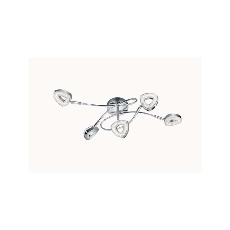 RL Lampa natynkowa LED TOURS R62135106 srebrny i odcienie srebra