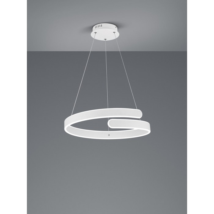 RL Lampa wisząca LED nowoczesna PARMA R37071131 biały