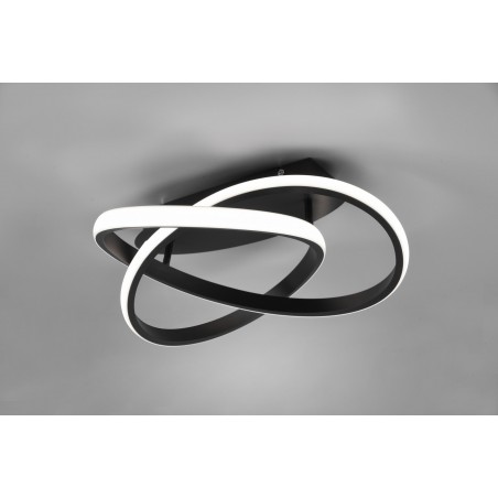 RL Lampa natynkowa LED COURSE R62051432 czarny