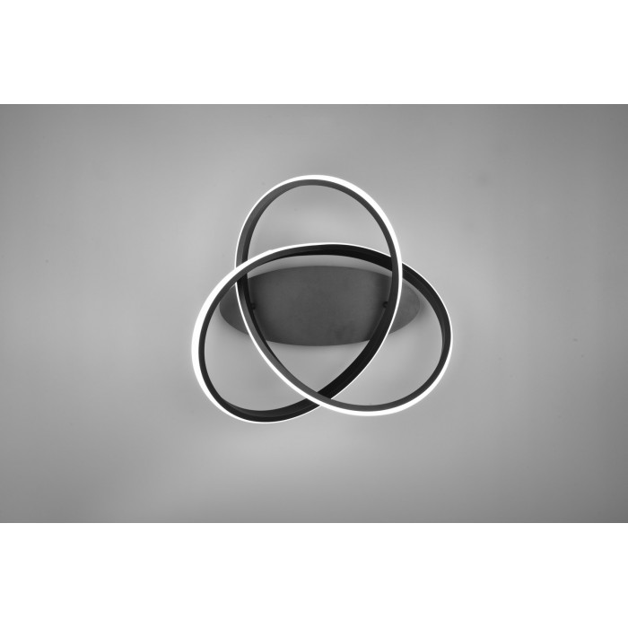 RL Lampa natynkowa LED COURSE R62051432 czarny